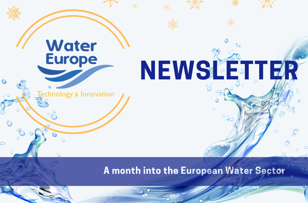 Water Europe Member’s Newsletter January 2022 published online.