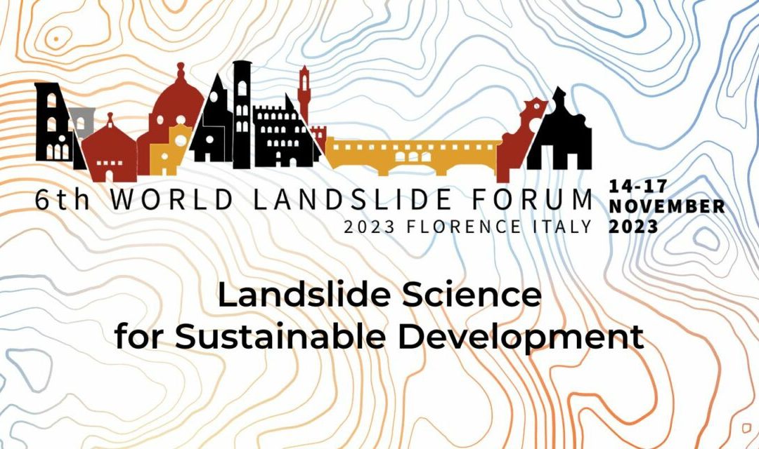 6th World Landslide Forum, Florence, Italy, November 14-17, 2023.