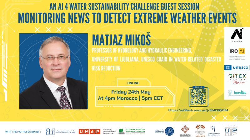 Dr. Mikoš contributed to the AI 4 Water Challenge.