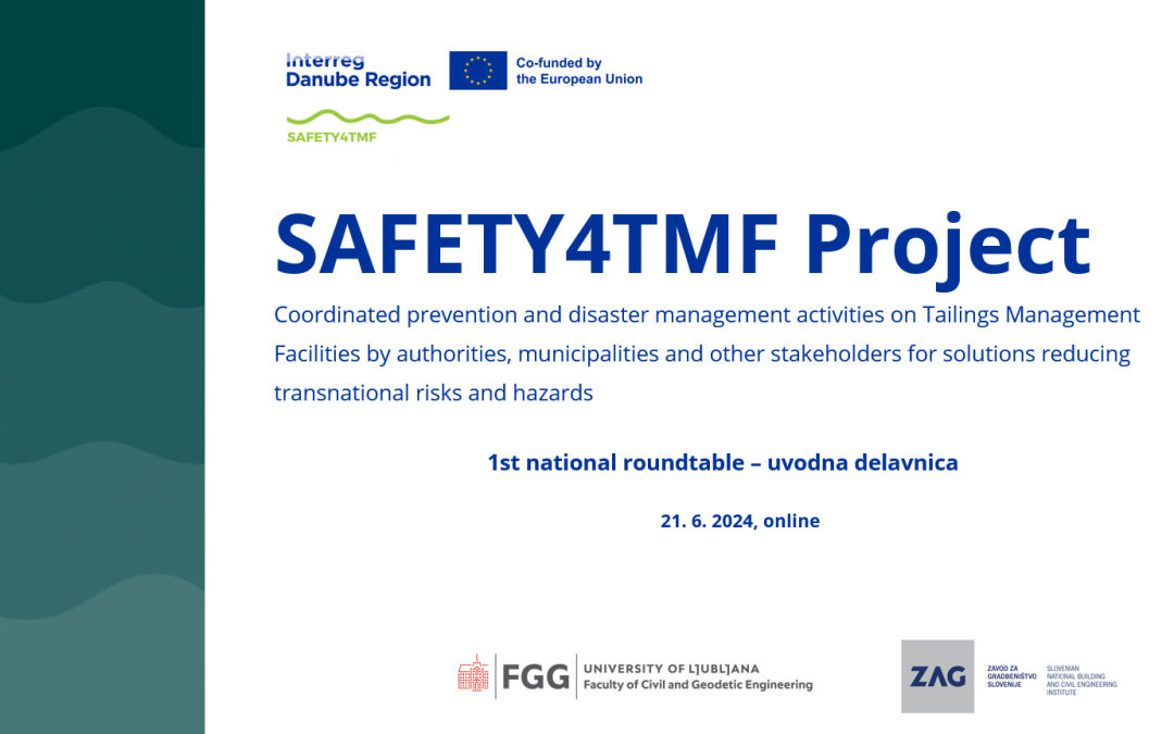 SAFETY4TMF – 1st Slovenian Stakeholder Roundtable